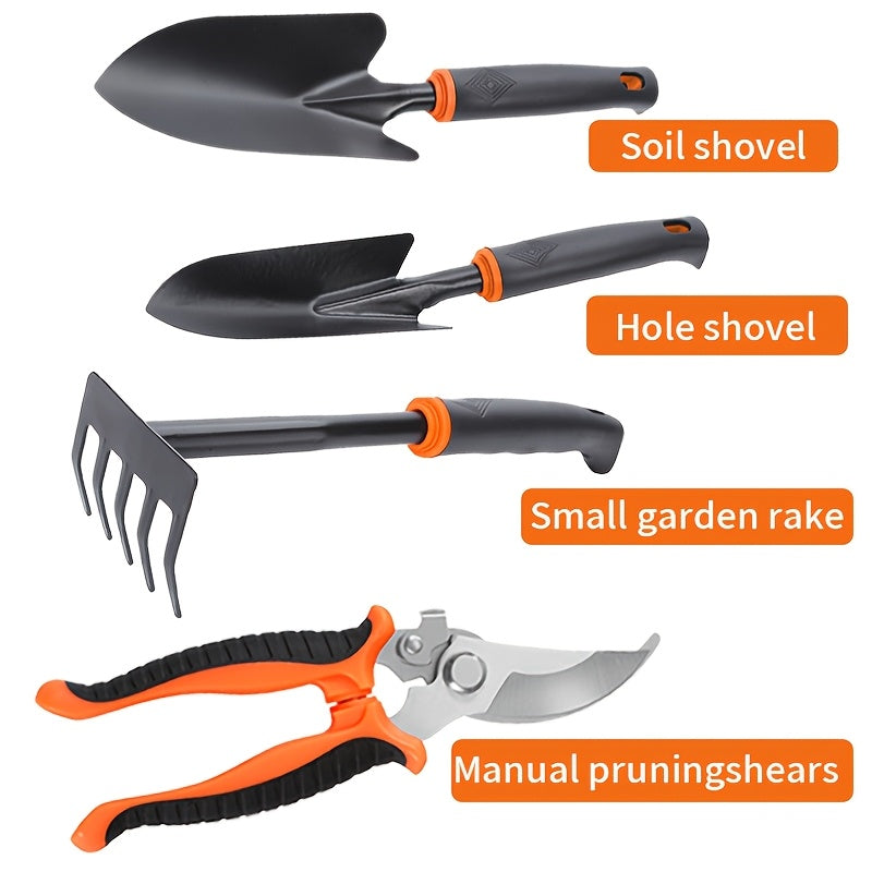 4pcs Gardening Tool Set - Durable, Easy-Carry Design