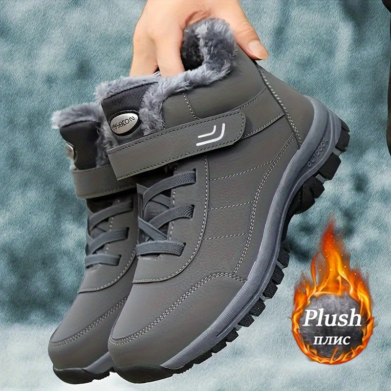Cozy Fleece-Lined Winter Snow Boots for Women