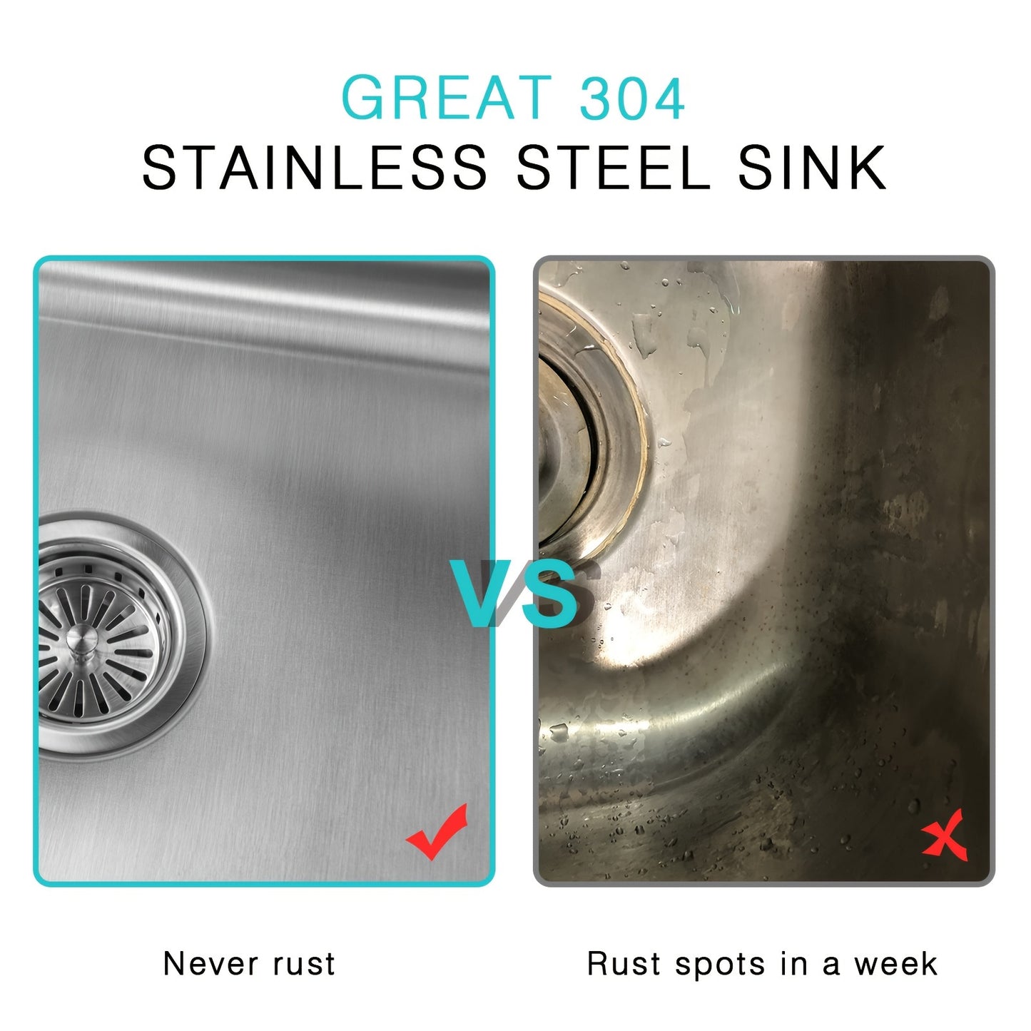 A Kitchen Sink For RVs That Is Mounted Under The Counter. Also Includes A Protector Grid And Measures 23 Inches In Length, 18 Inches In Width, And 9 Inches In Depth.