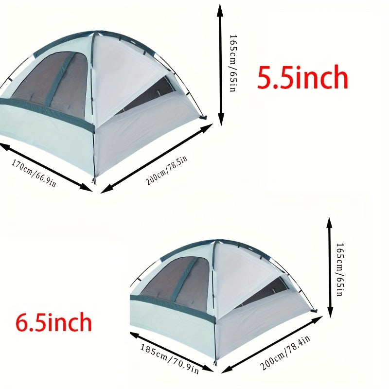 Portable 2-Person Truck Bed Tent - Waterproof, Double Layer, Easy Setup for Camping