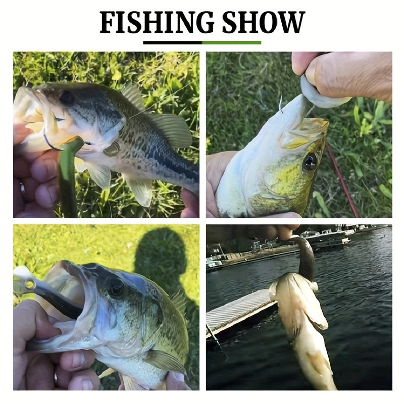 5pcs Bionic Soft Fishing Lure with Slip Mechanism