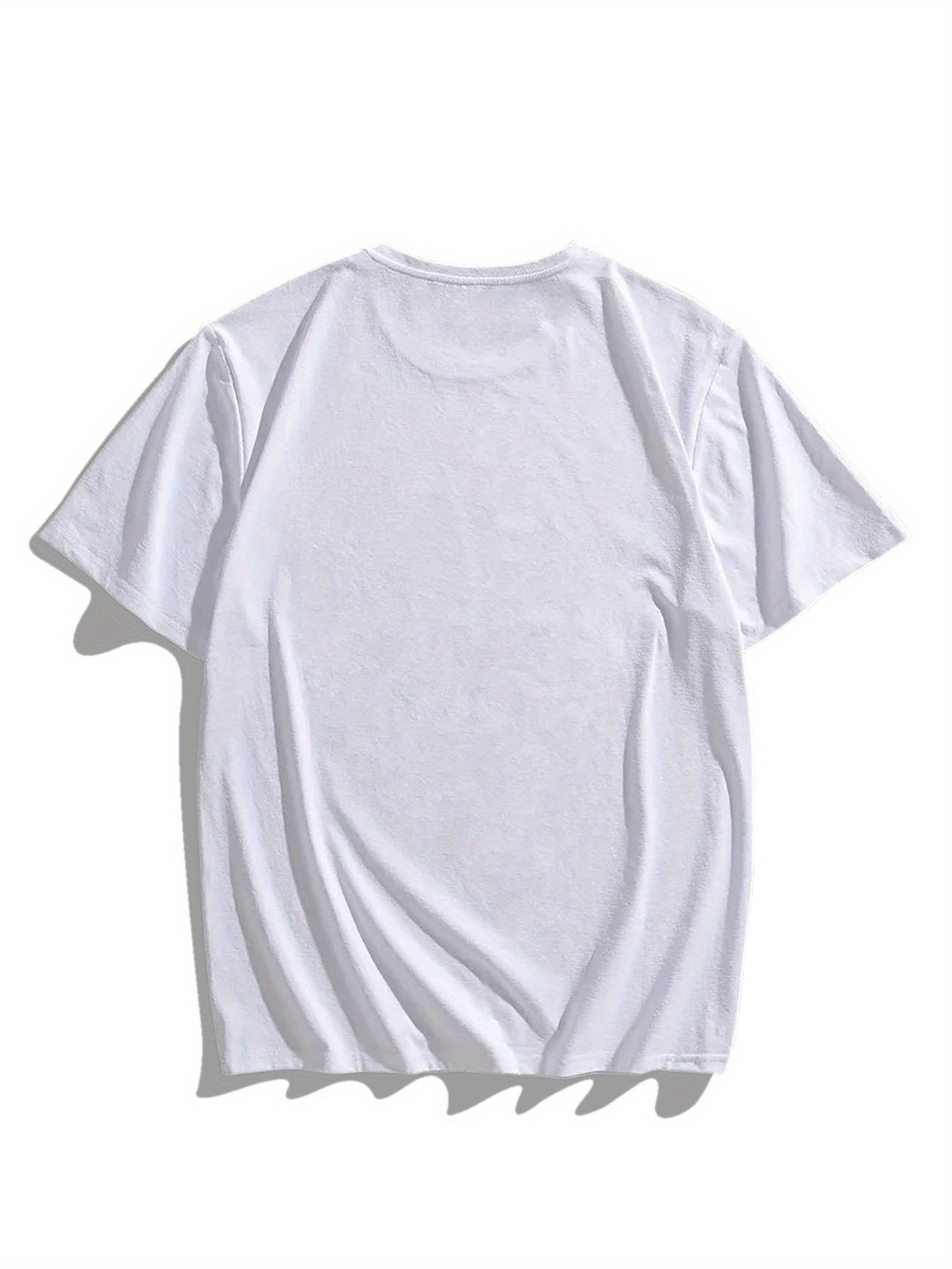 Big & Tall Men's Camping Life Graphic Tee - Casual Short Sleeve T-Shirt for Summer, Breathable Polyester, Machine Washable, PLUS SIZE