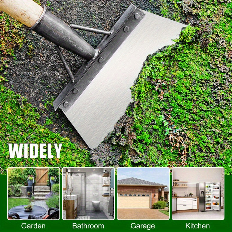 The 1PC, 8/ 10/ 11 inch multifunctional gardening shovel expands the cleaning range and is widely used as an outdoor snow removal too