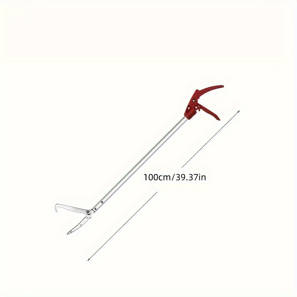 Aluminum snakehook and clip set, Reptile handling tool
