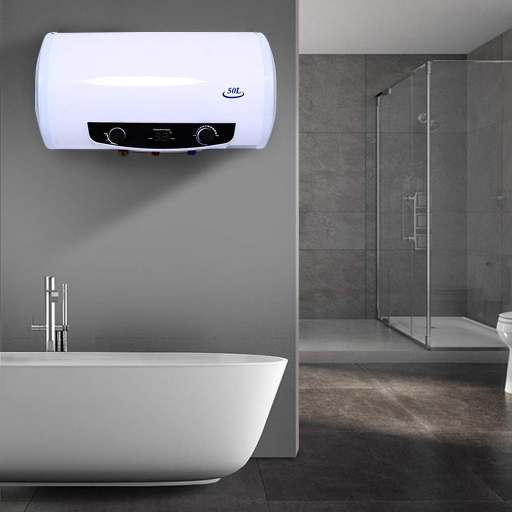 110V 1500W Electric Water Heater With LED Display Quick Heating Water Heater For Shower With Pre-Thermostat Knob