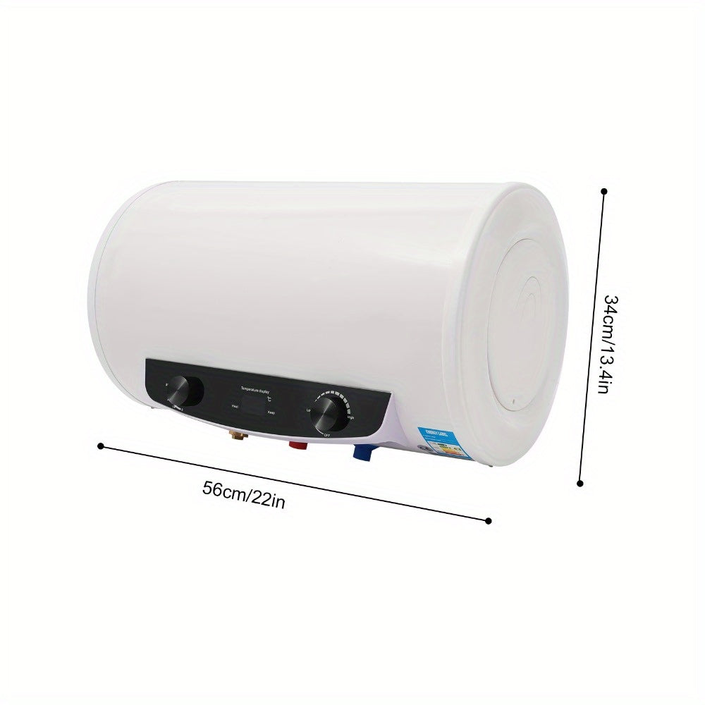 110V 1500W Electric Water Heater With LED Display Quick Heating Water Heater For Shower With Pre-Thermostat Knob
