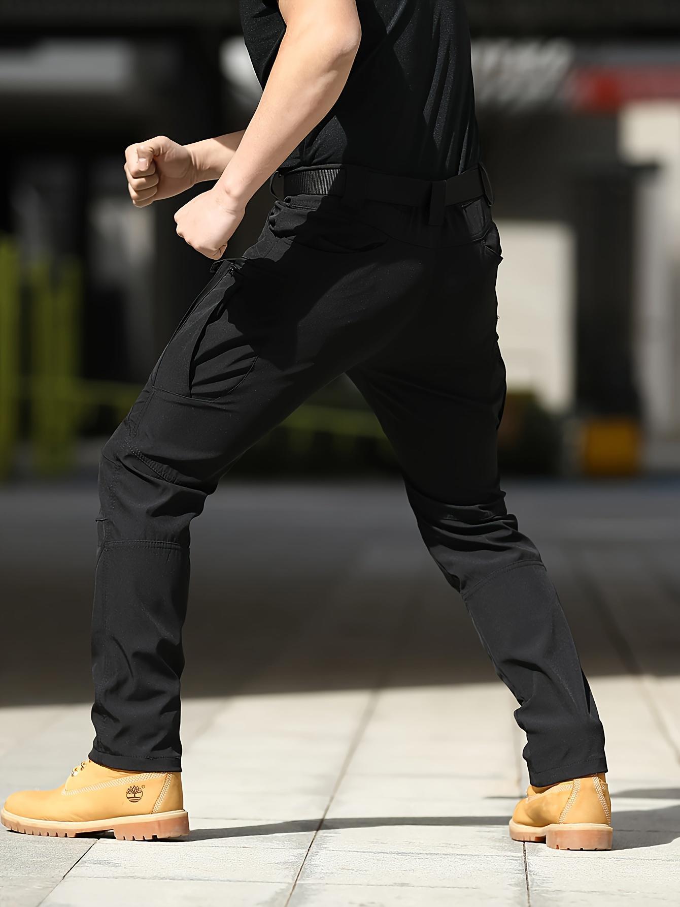 Men's-Hiking-Cargo-Pants Fall Lightweight-Quick-Dry-Waterproof-Travel-Pants