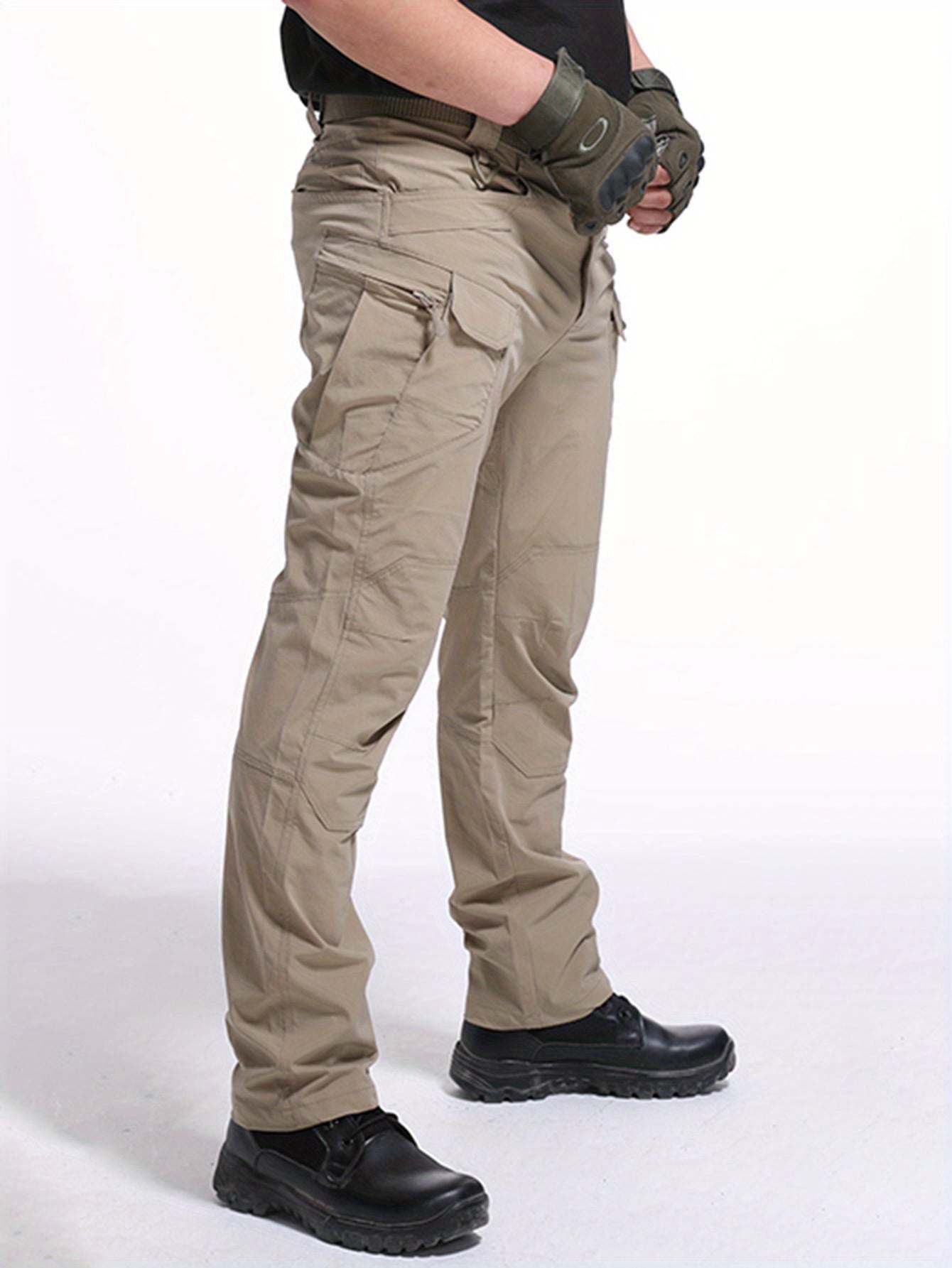 Men's-Hiking-Cargo-Pants Fall Lightweight-Quick-Dry-Waterproof-Travel-Pants