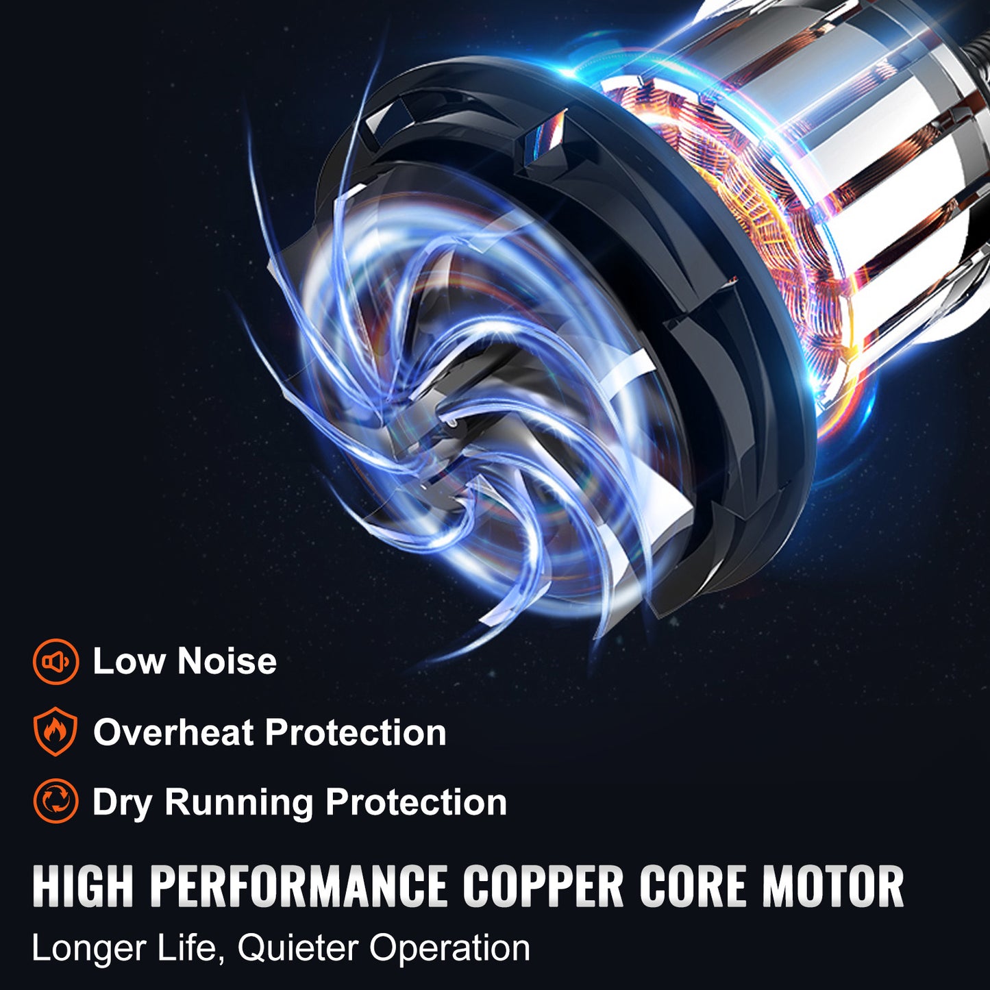 12V, 12GMP Quick Release RV Waste Pump, RV Sewer Pump with Detachable Quick Connection Valve Metal Hose Clamp Power Cord