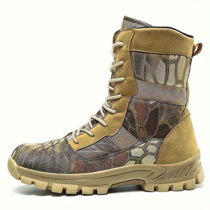 Extra Large Couple Autumn And Winter New High Barrel Women's Mountaineering Boots