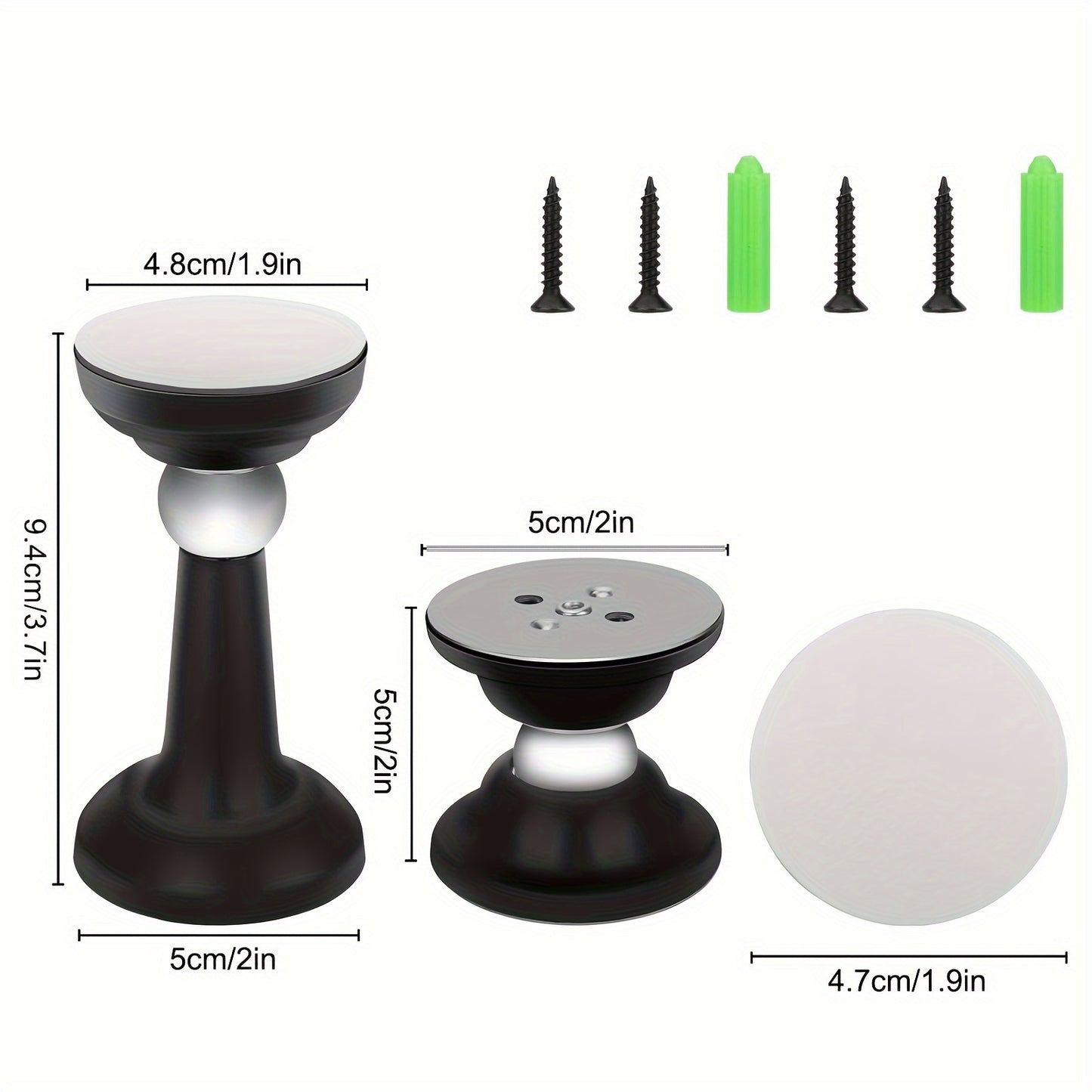 2pcs RV Door Holder Set, Magnetic Door Stoppers