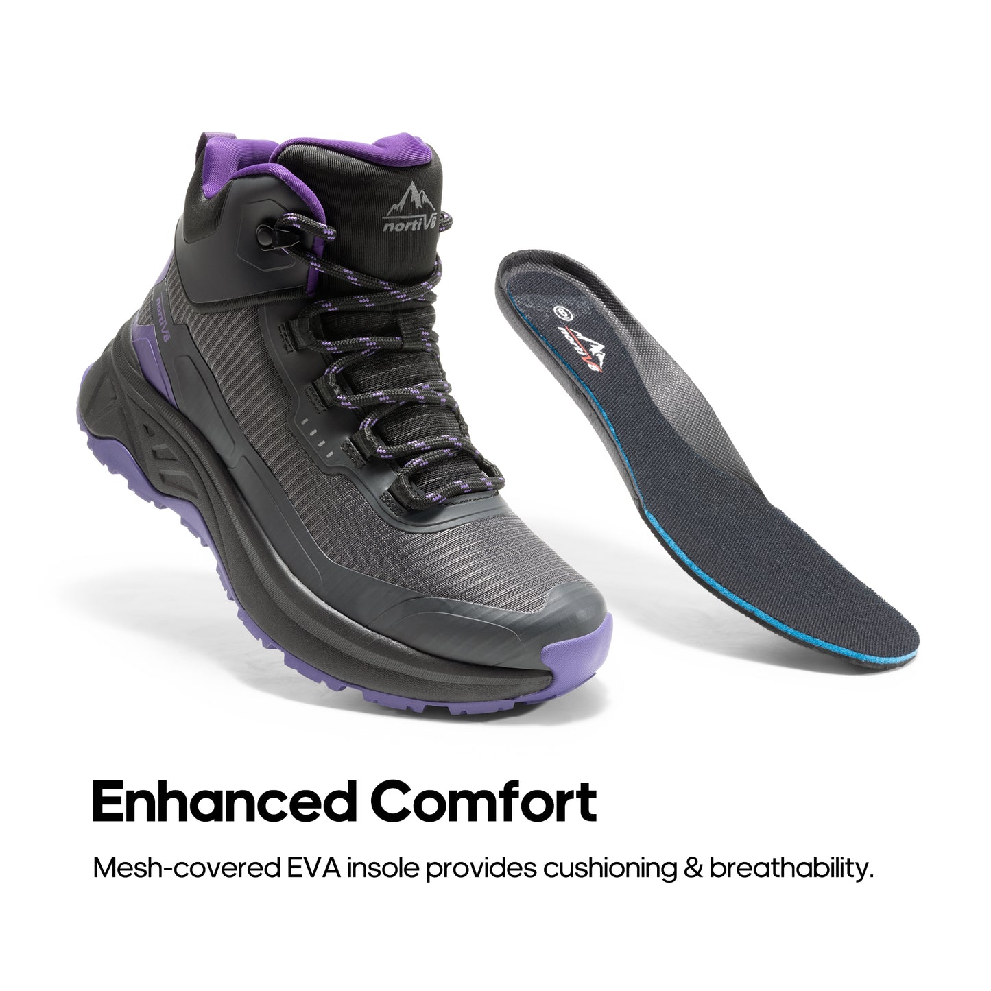 Women's Lightweight Hiking Boots Waterproof Trekking for Outdoor