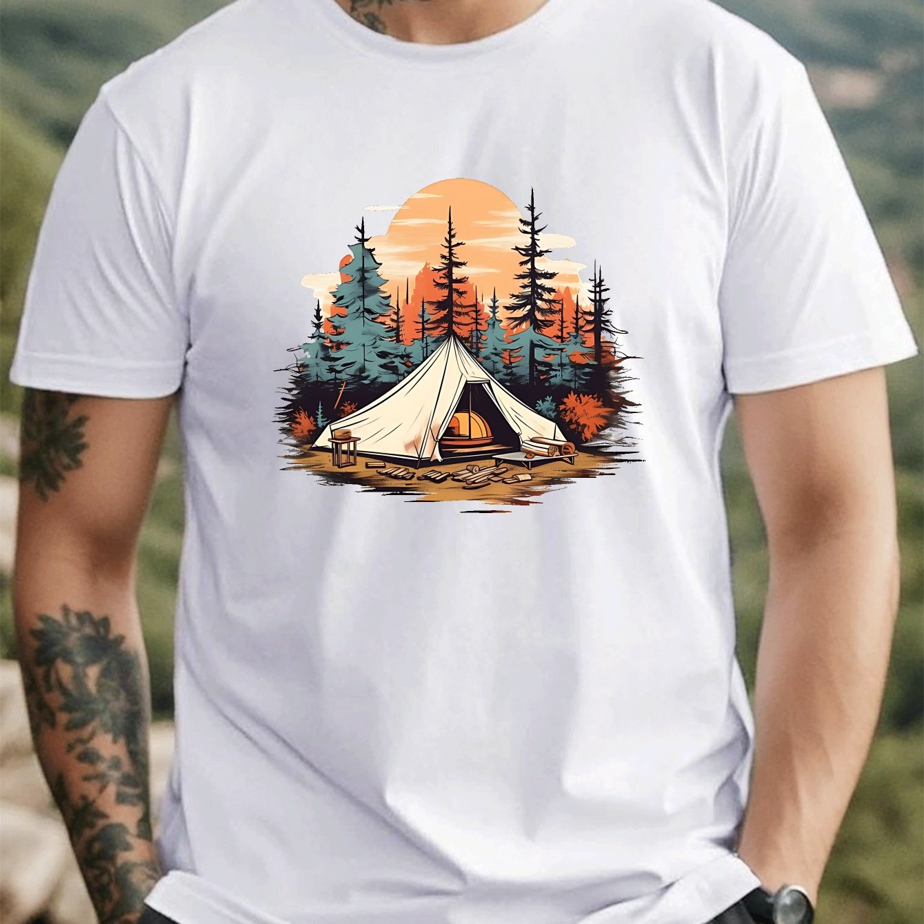 Big & Tall Men T-Shirt, PLUS SIZE