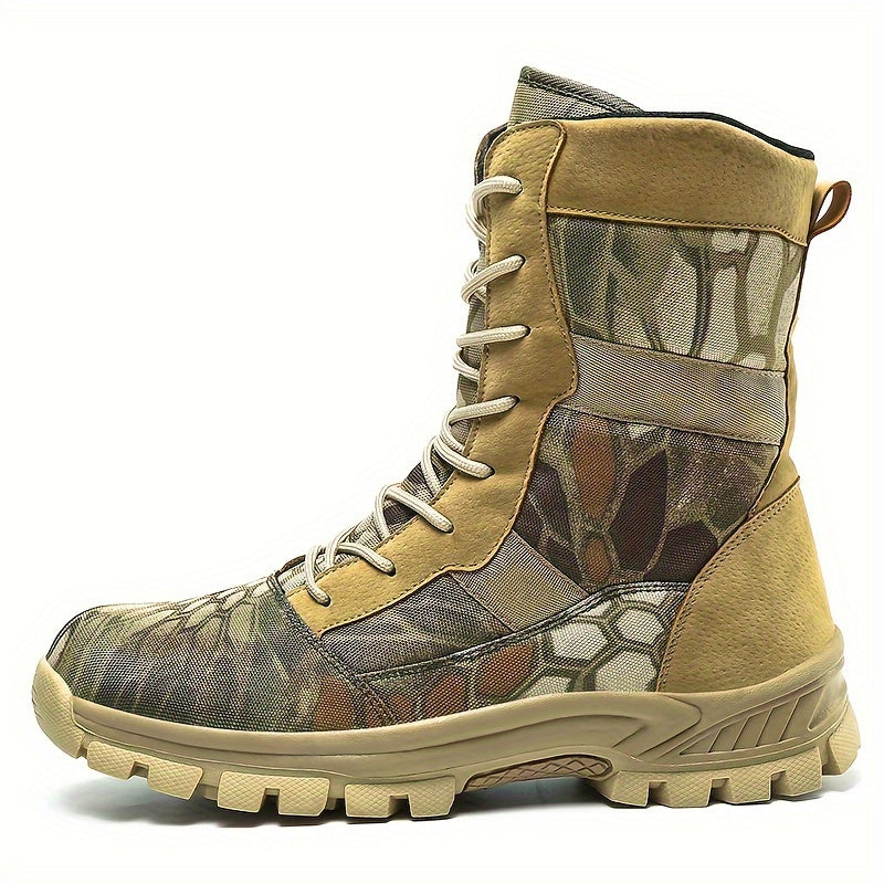 Extra Large Couple Autumn And Winter New High Barrel Women's Mountaineering Boots