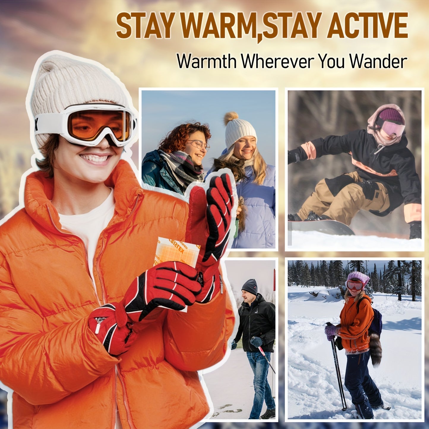10pcs/20pcs/40pcs/80pcs Disposable Hand And Foot Warmers