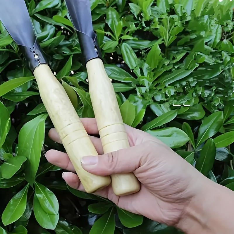 Two Metal Garden Shovels-hand Shovels For Digging