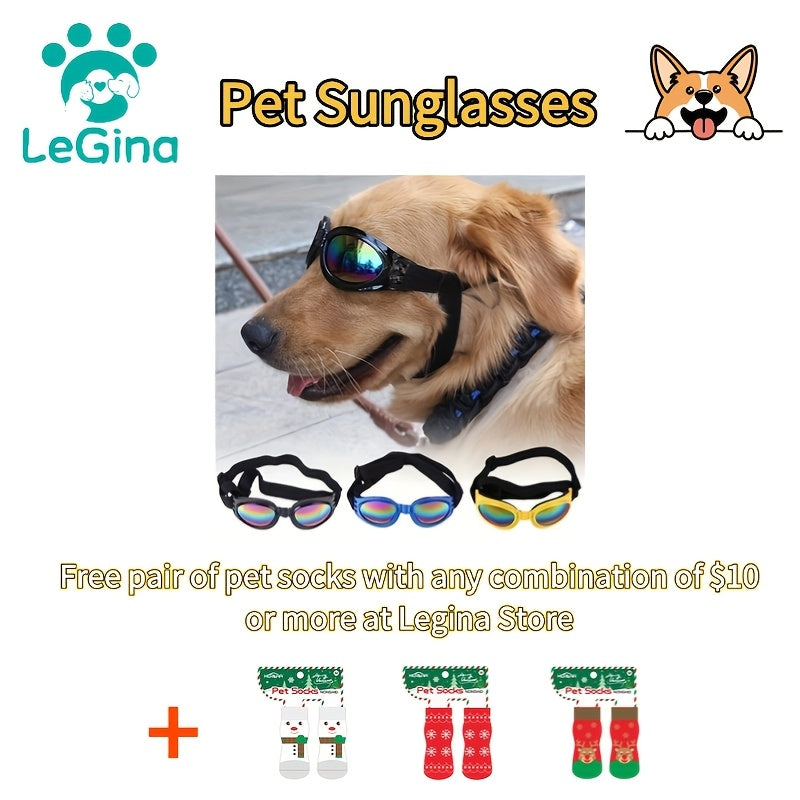Pet Trend Fashion Item, Dog Sunglasses, UV Protection, Keep Your Pet's Eyes Safe And Fashionable