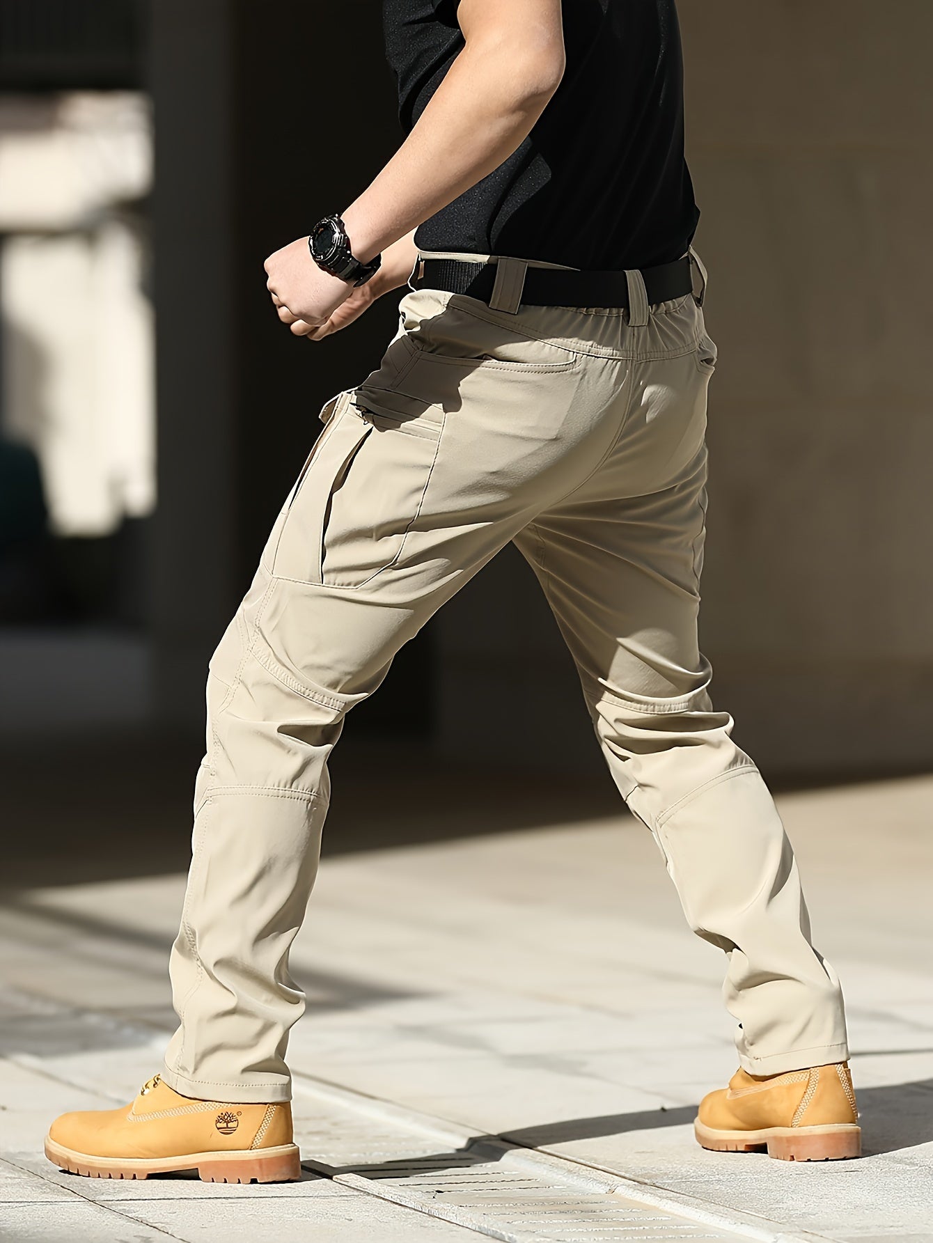 Men's Cargo Tactical Hiking Pants, Windproof Waterproof