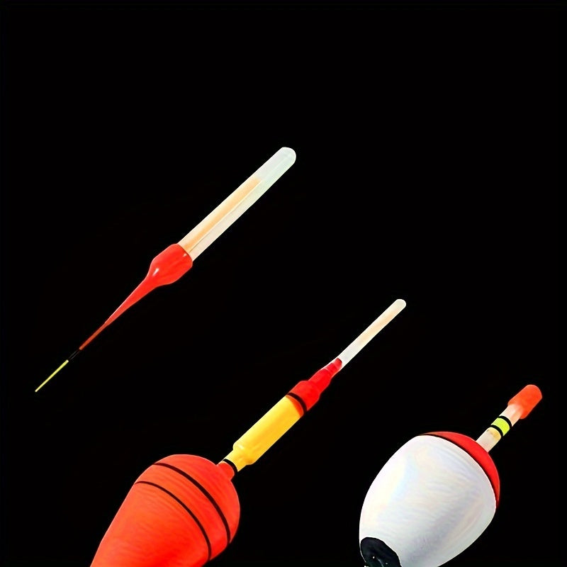 100pcs Luminous Float Sticks With Accessories - Night Fishing Supplies