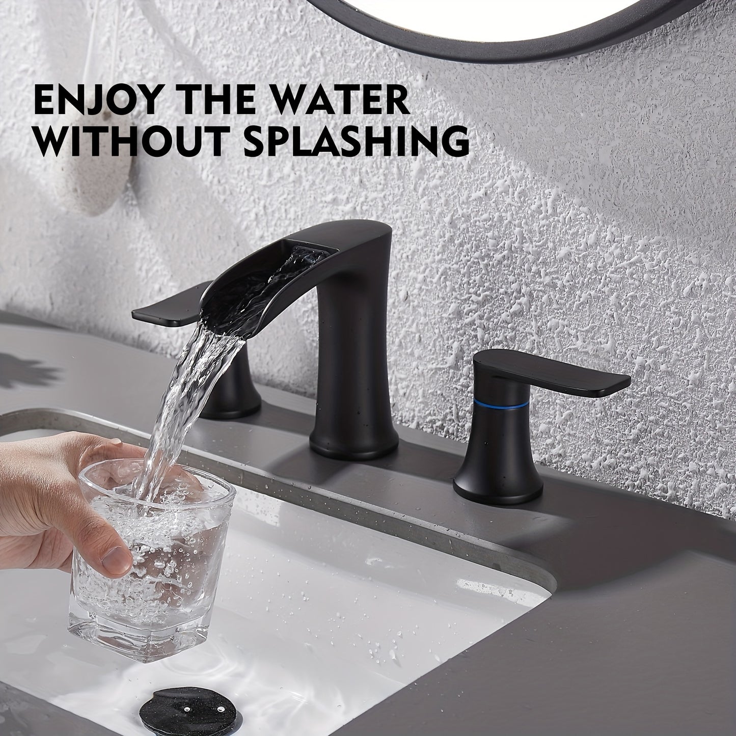 8-inch Basin Faucet With Water Output