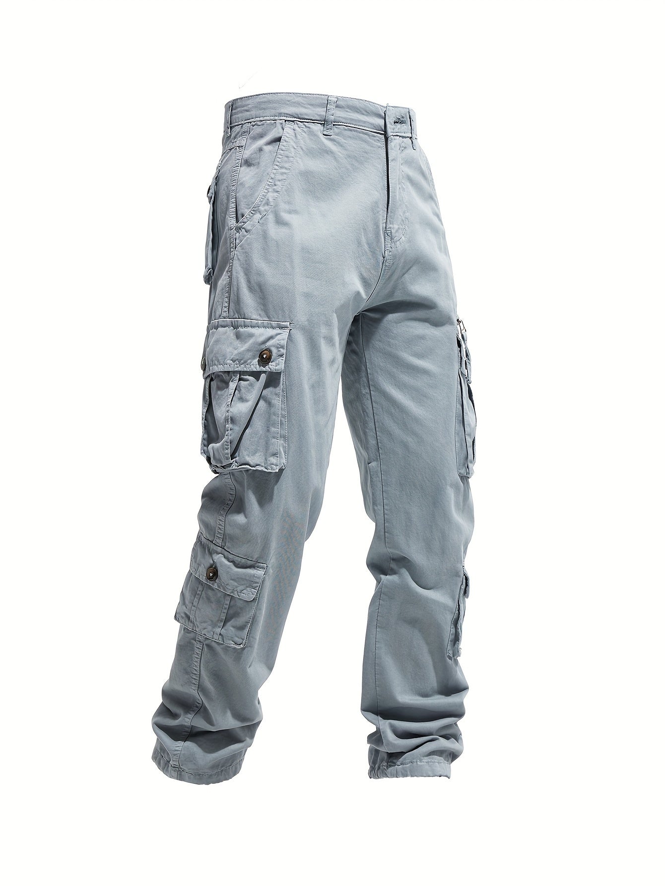 Men'S XL 100% Cotton Outdoor Work Pants With 8 Pockets