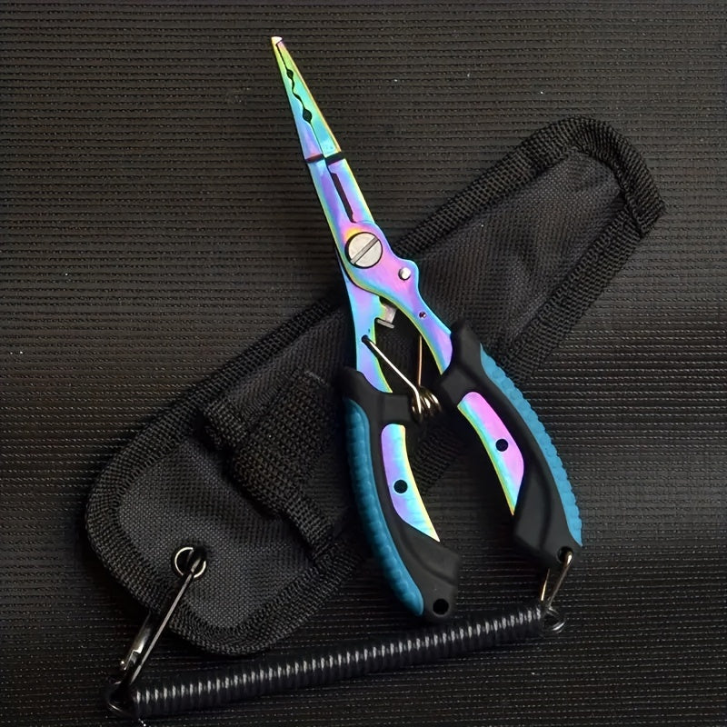 Multipurpose fishing pliers.