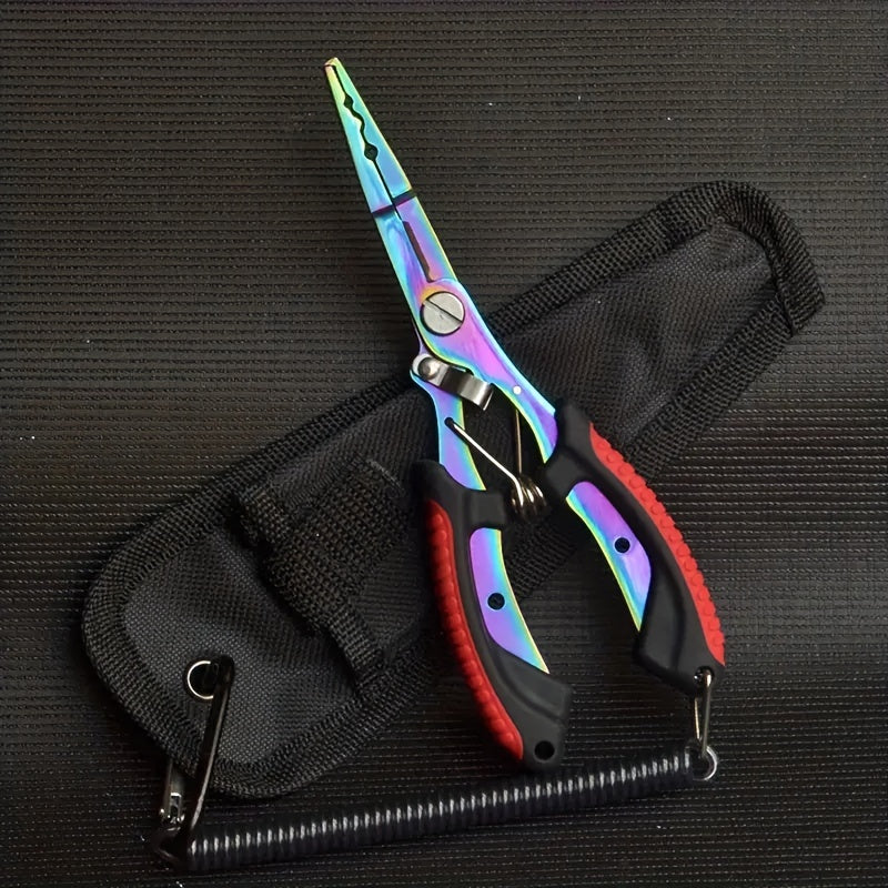 Multipurpose fishing pliers.