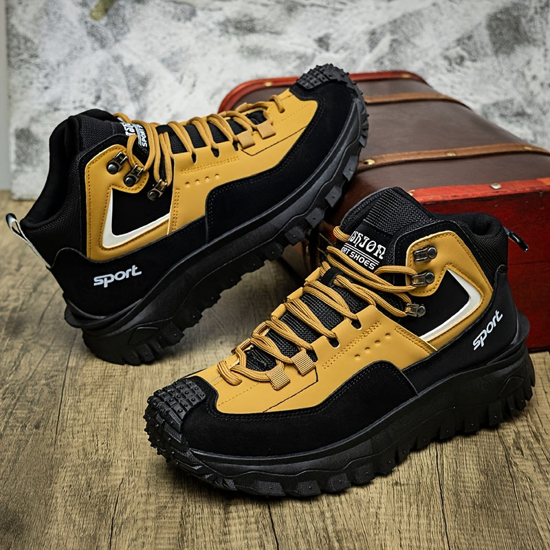 Breathable All-Season Outdoor Tactical Hiking Boots - Mid-Top Jungle Shoes for Women with Abrasion Resistant Round Toe