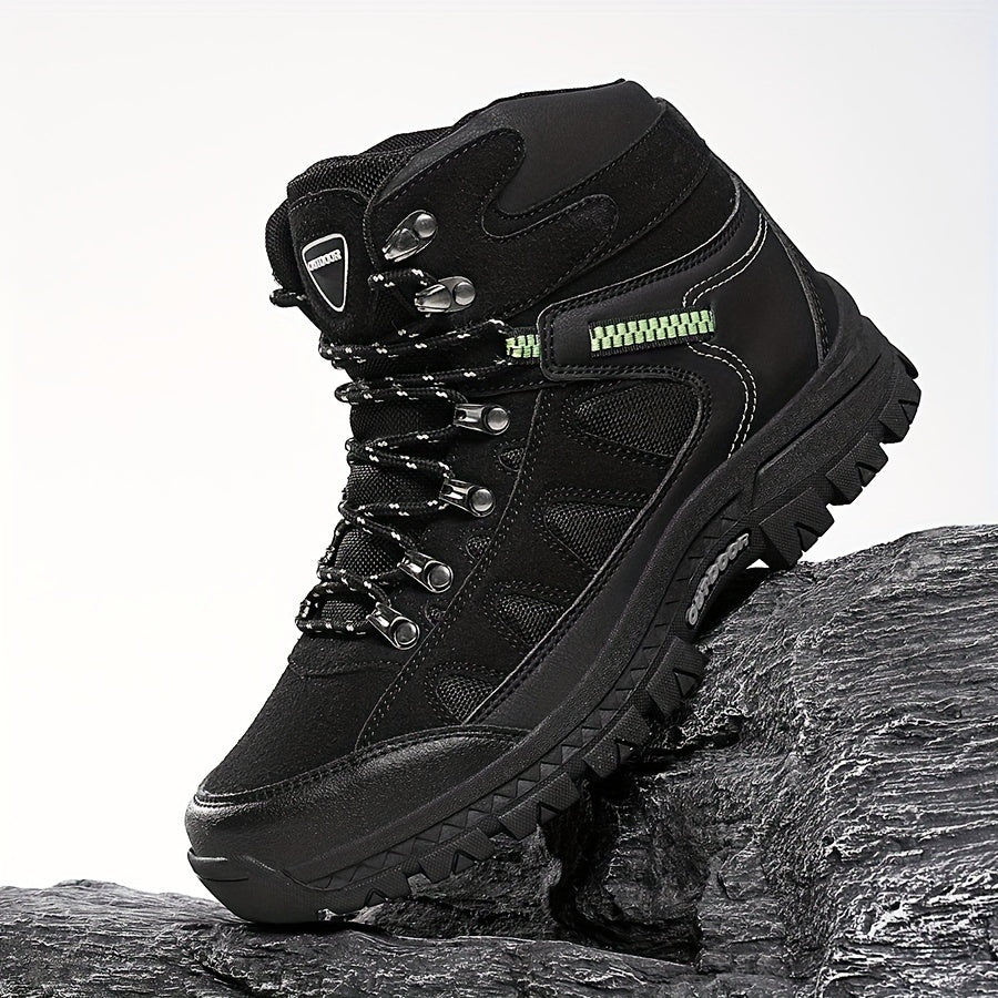 Men's anti-slip hiking shoes, wear-resistant shoes, large size casual shoes, waterproof, Lace Up shoes