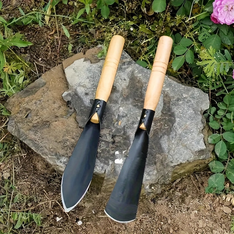 Two Metal Garden Shovels-hand Shovels For Digging