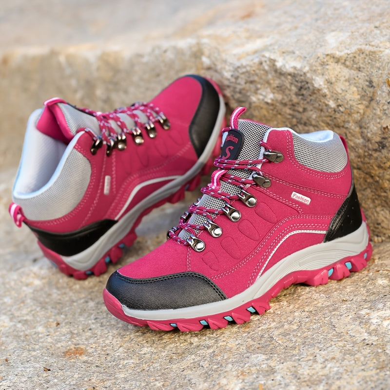 Women's Fashion Outdoor Climbing Shoes - Fabric Inner & Insole, Rubber Sole
