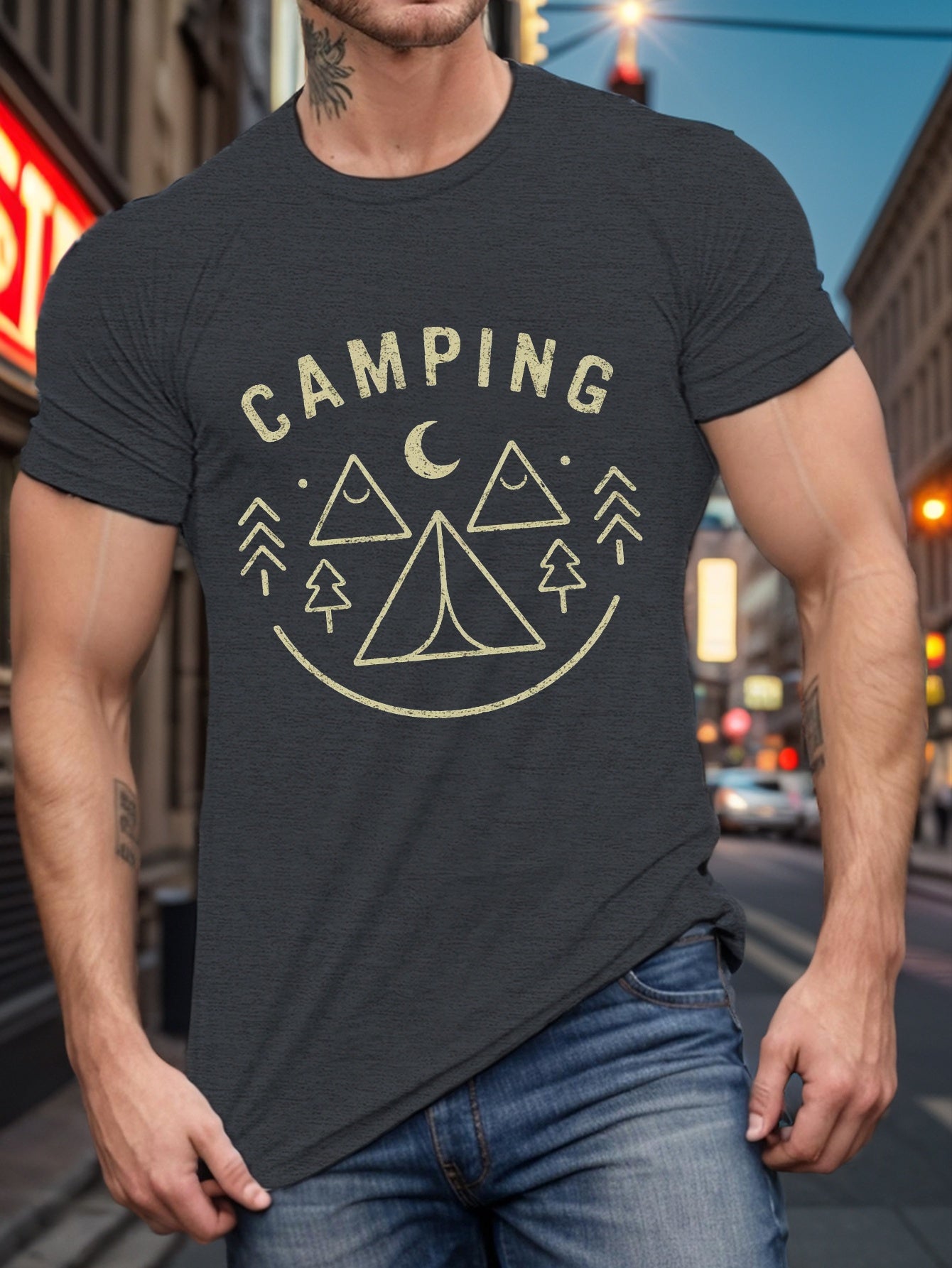 Big & Tall Men T-Shirt, PLUS SIZE