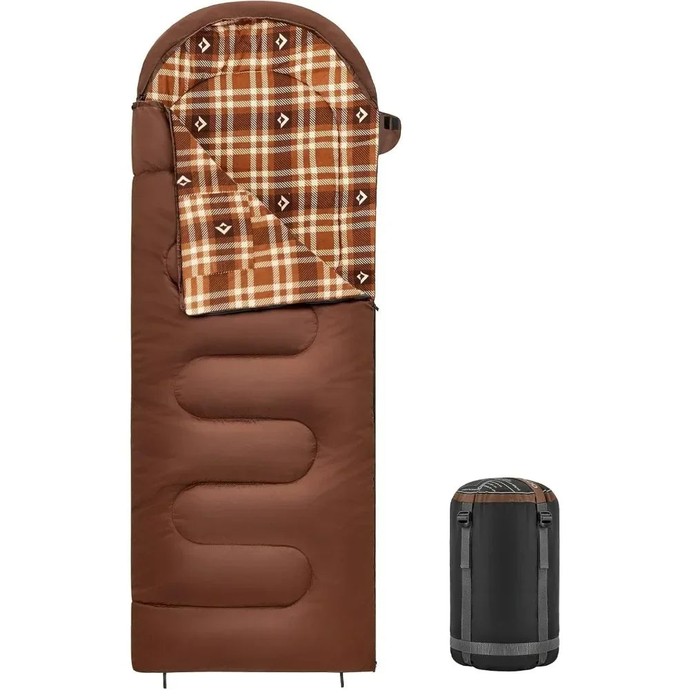Sleeping Bag for Adults Lightweight, 3-4 Season Sleeping Bag