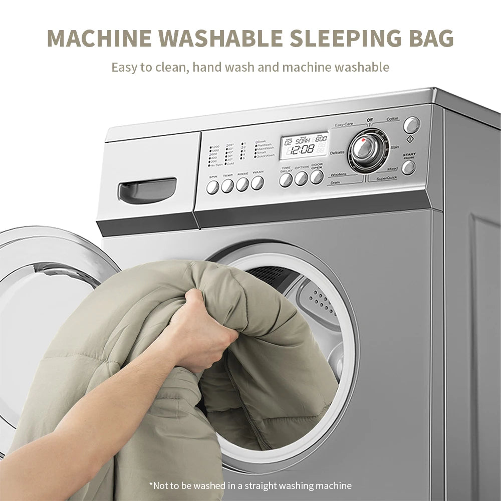 Lightweight, Machine Washable Winter Sleeping Bag