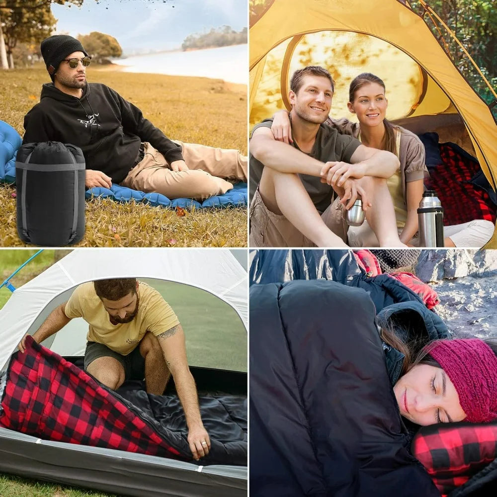 4 Season Big and Tall. Cold Weather Sleeping Bag,