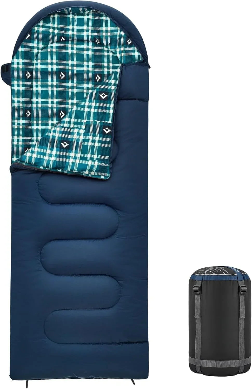Sleeping Bag for Adults Lightweight, 3-4 Season Sleeping Bag