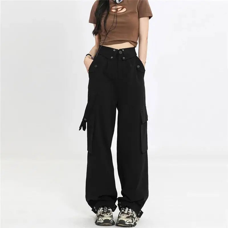 Women's Autumn Vintage Hollow Stripe Long Sleeved Knitwear Pants Suit