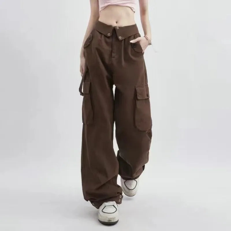 Women's Autumn Vintage Hollow Stripe Long Sleeved Knitwear Pants Suit