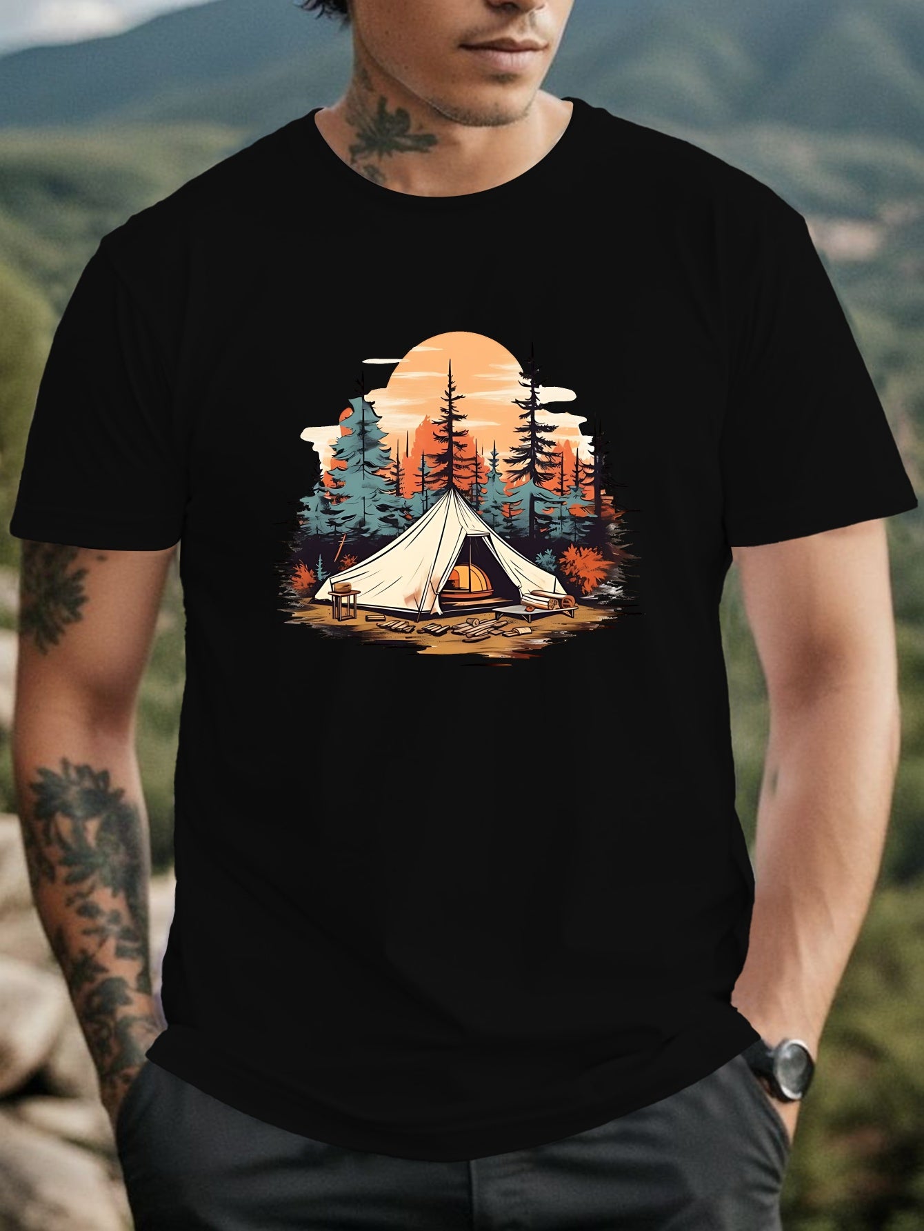 Big & Tall Men T-Shirt, PLUS SIZE