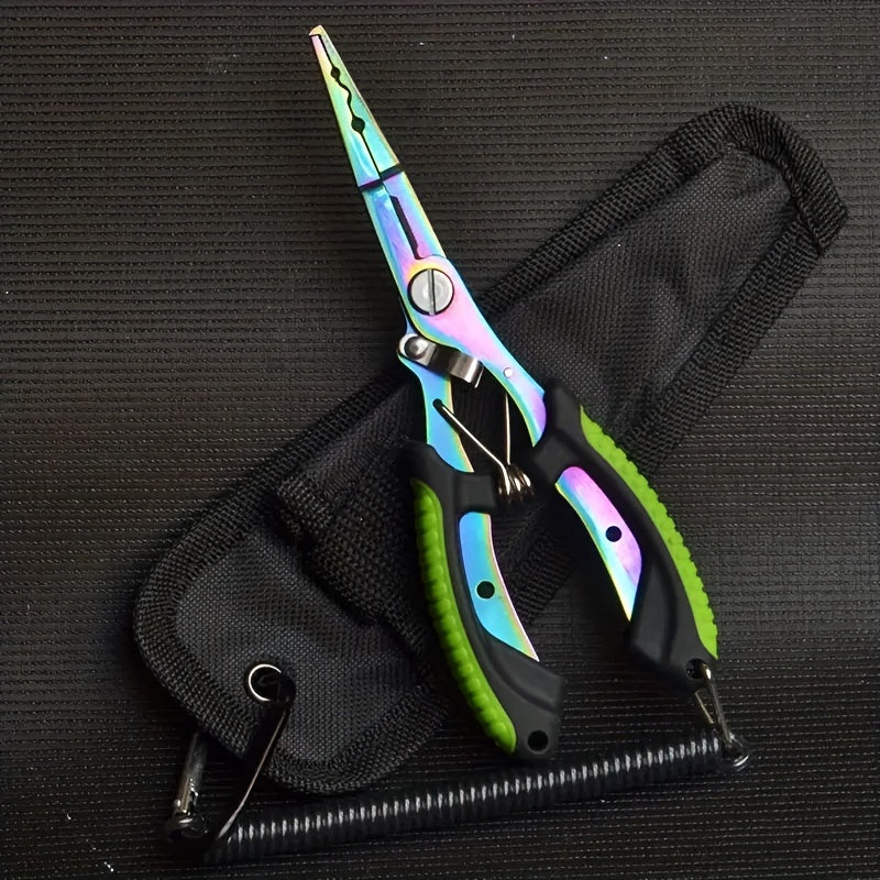 Multipurpose fishing pliers.