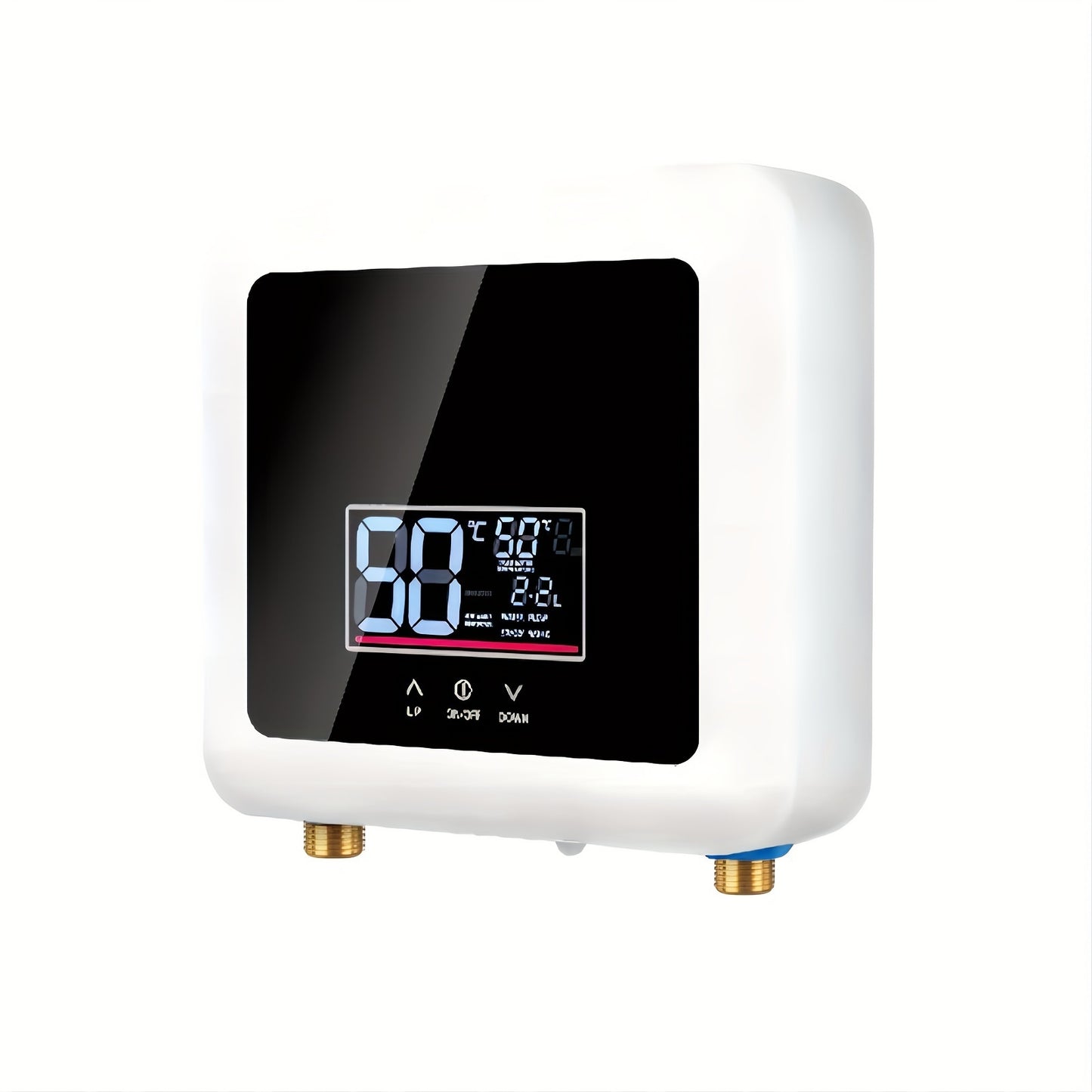 Instant Electric Water Heater, 220V/7500W, Global Use, Remote Control, High-end Cast Aluminum Integrated Heating Body, High-power, Instant Constant Temperature, Safety Protection