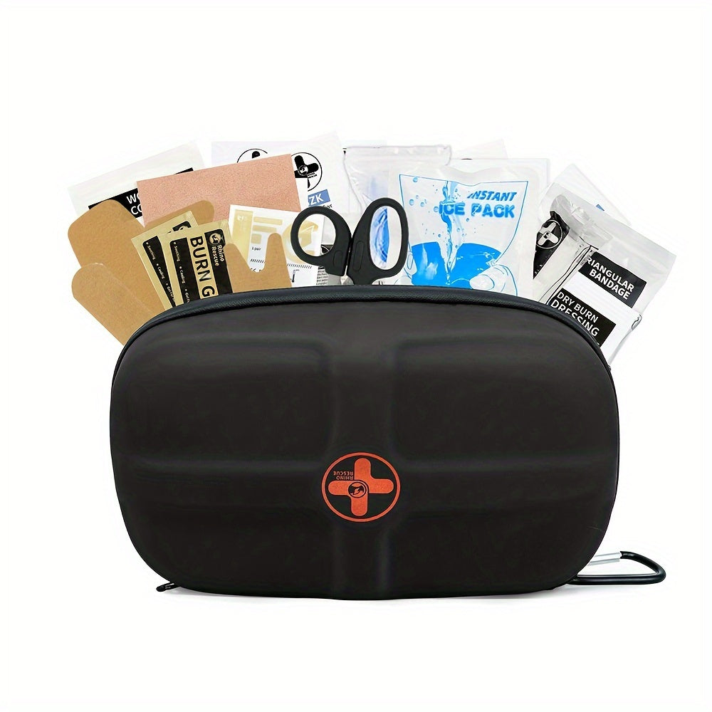 First Aid Kit, HSA/FSA Eligible, Waterproof Portable Emergency Kit For Travel