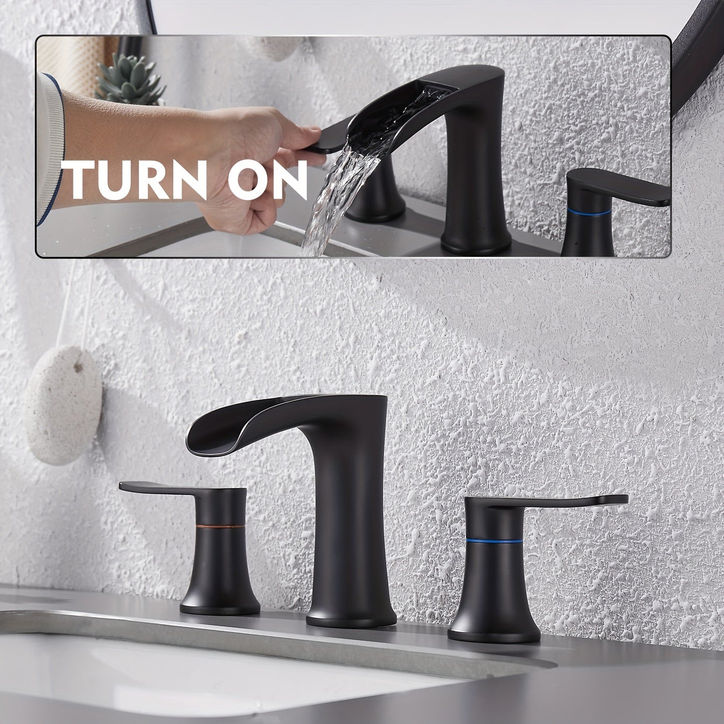 8-inch Basin Faucet With Water Output