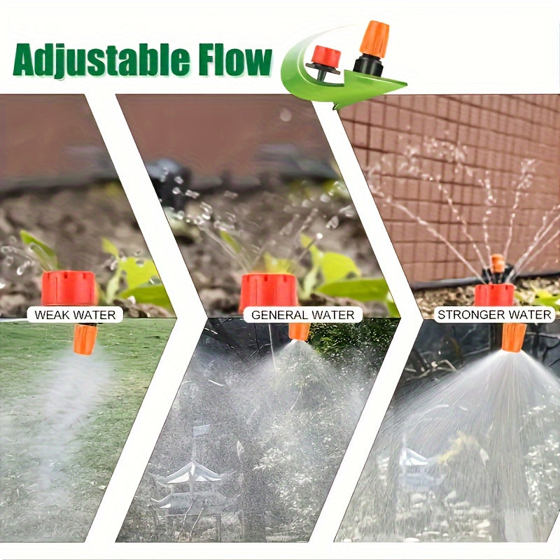 1 Set Of DIY Garden Drip Irrigation Hose, Garden Watering System