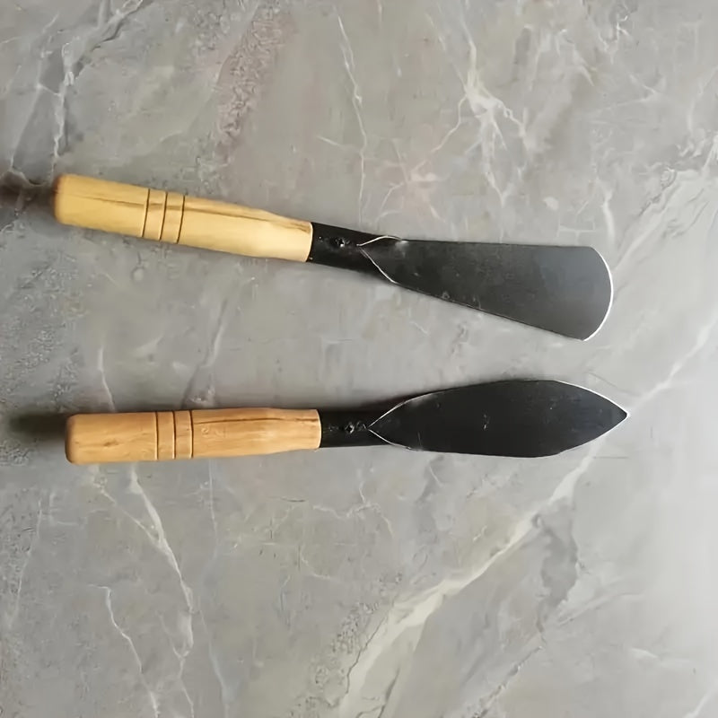 Two Metal Garden Shovels-hand Shovels For Digging