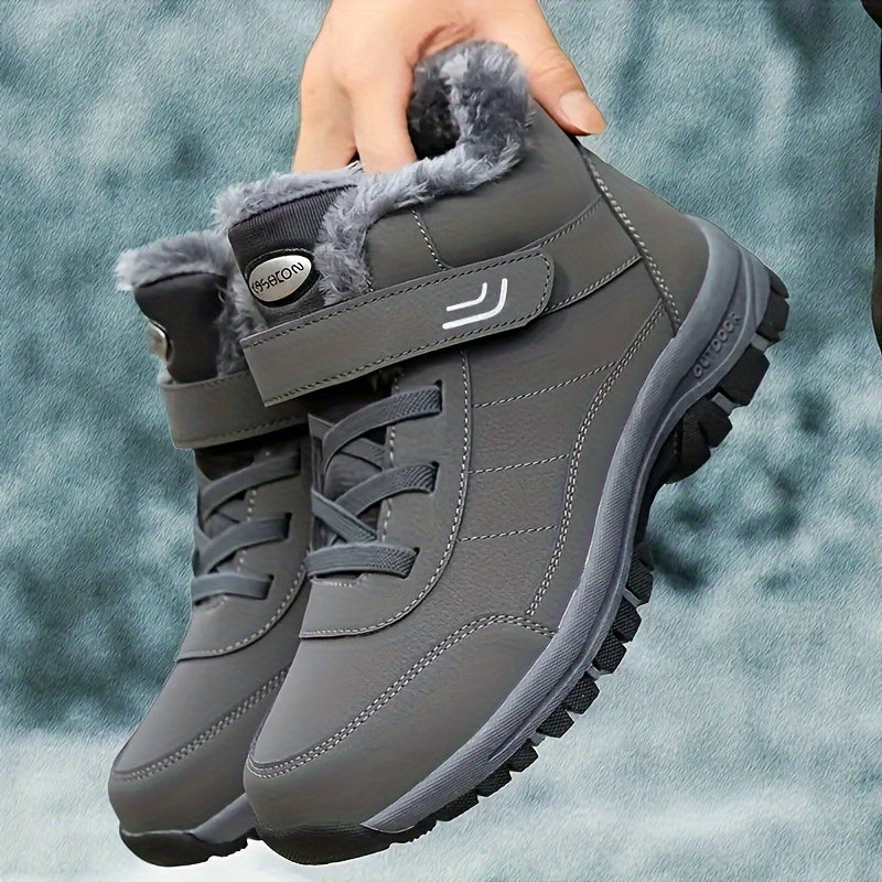 Cozy Fleece-Lined Winter Snow Boots for Women