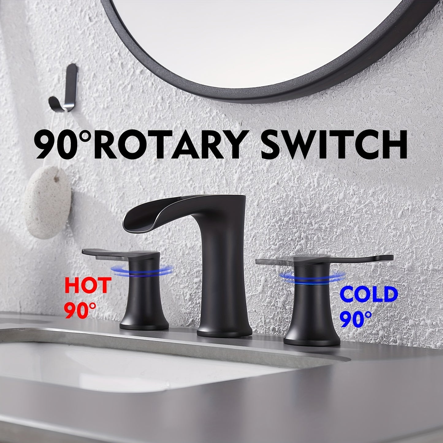 8-inch Basin Faucet With Water Output