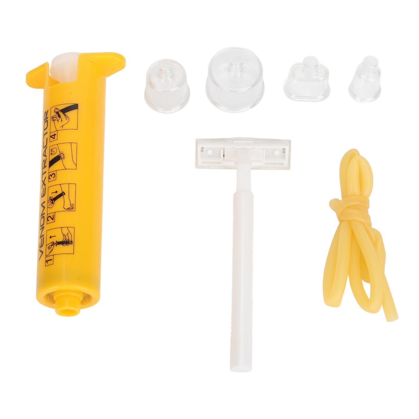 Fast-Acting Bite & Sting Extractor Kit - Emergency Suction Tool
