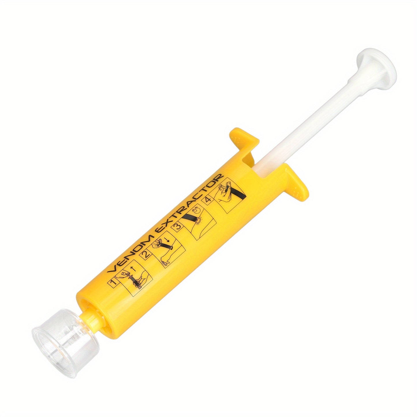 Fast-Acting Bite & Sting Extractor Kit - Emergency Suction Tool