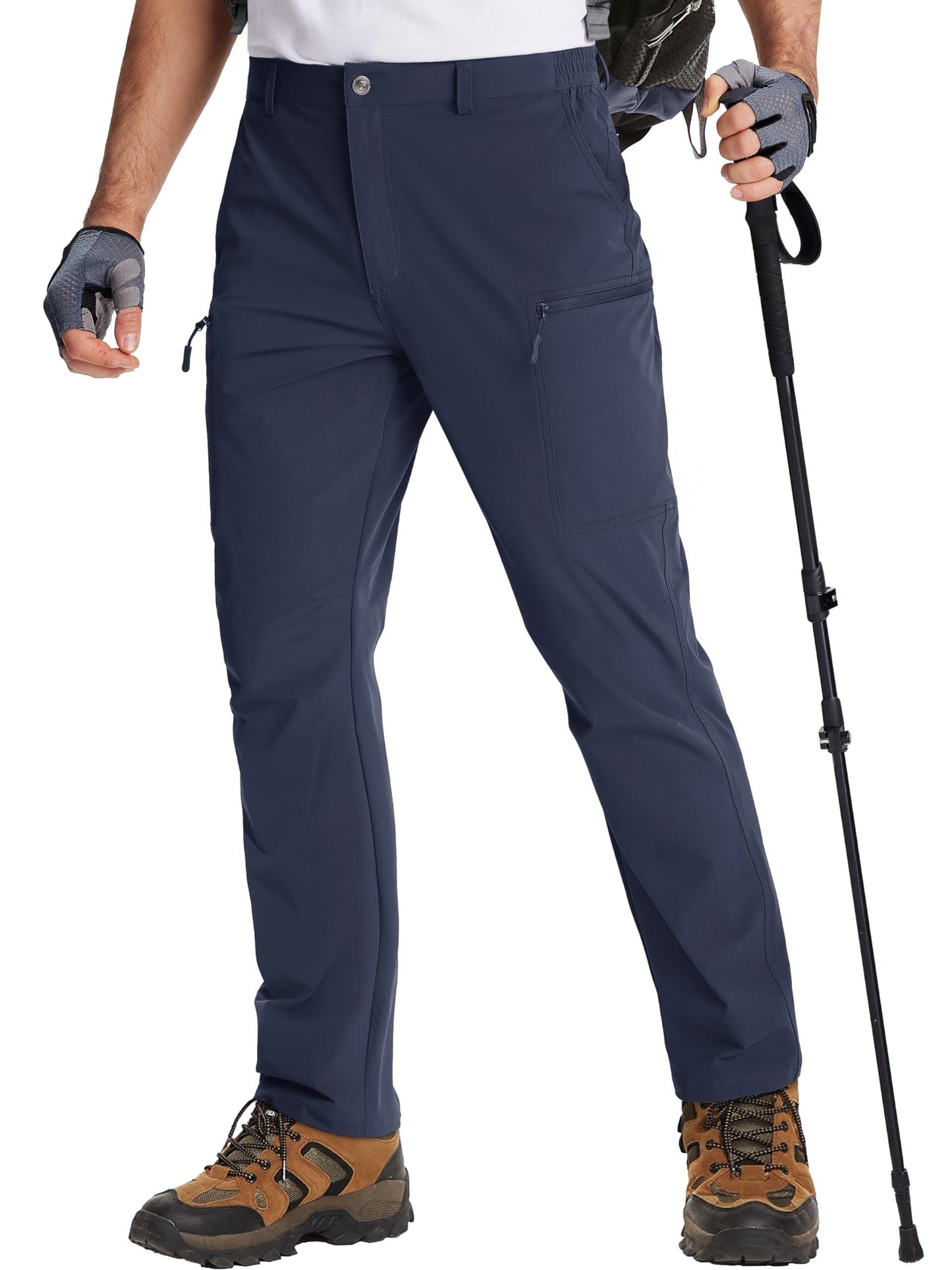 Men's Lightweight Hiking Pants Quick Dry Climbing Trousers